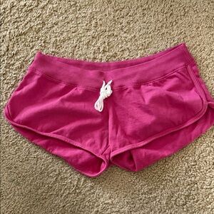 Brandy melville Marcie hot pink sweatshorts